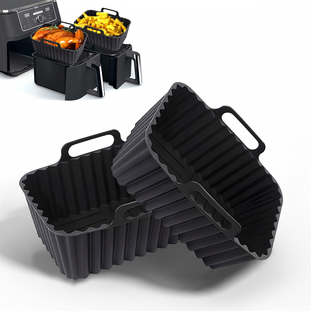 Air Fryer Silicone Pot Liner - 2Pcs Air Fryer Silicone Pot Air