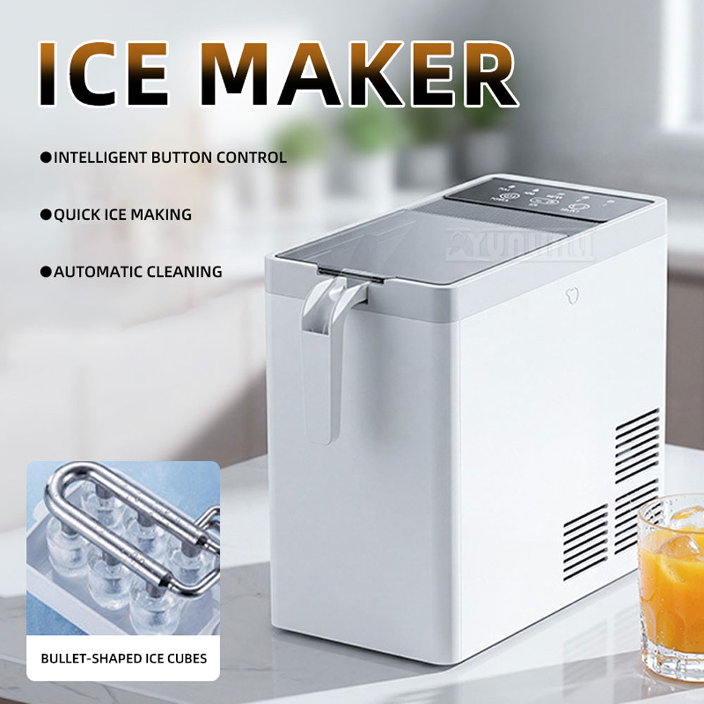 Small Appliances - JI-A01A Small Ice Maker for Dormitory