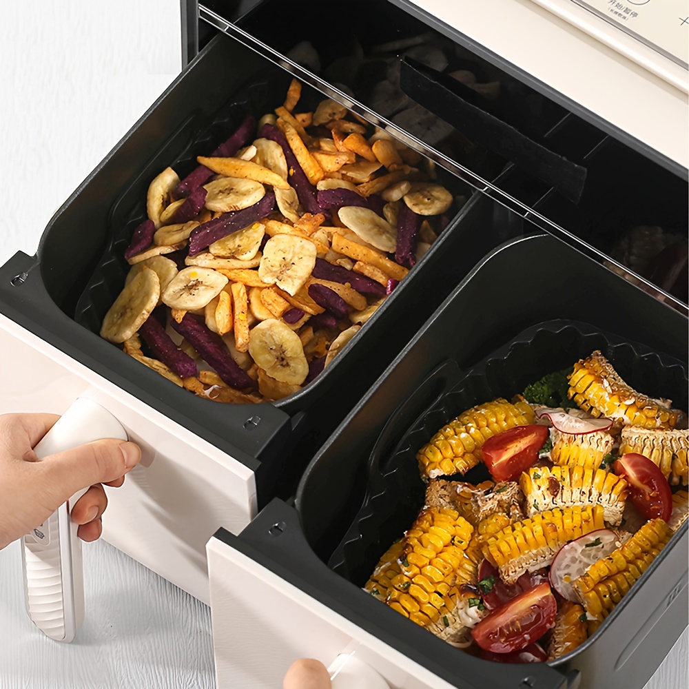 2Pcs Air Fryer Silicone Pot Ai - Air Fryer Silicone Pot Liner review and price
