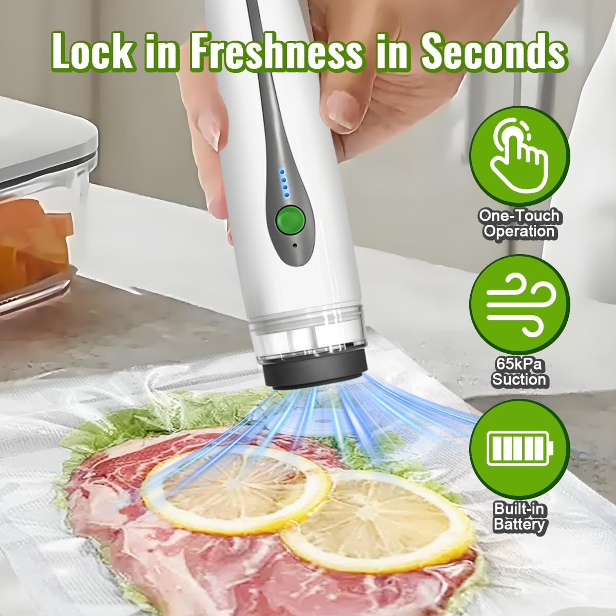 Automatic Mini Vacuum Sealer P - Food Vacuum Sealer Machine review and price