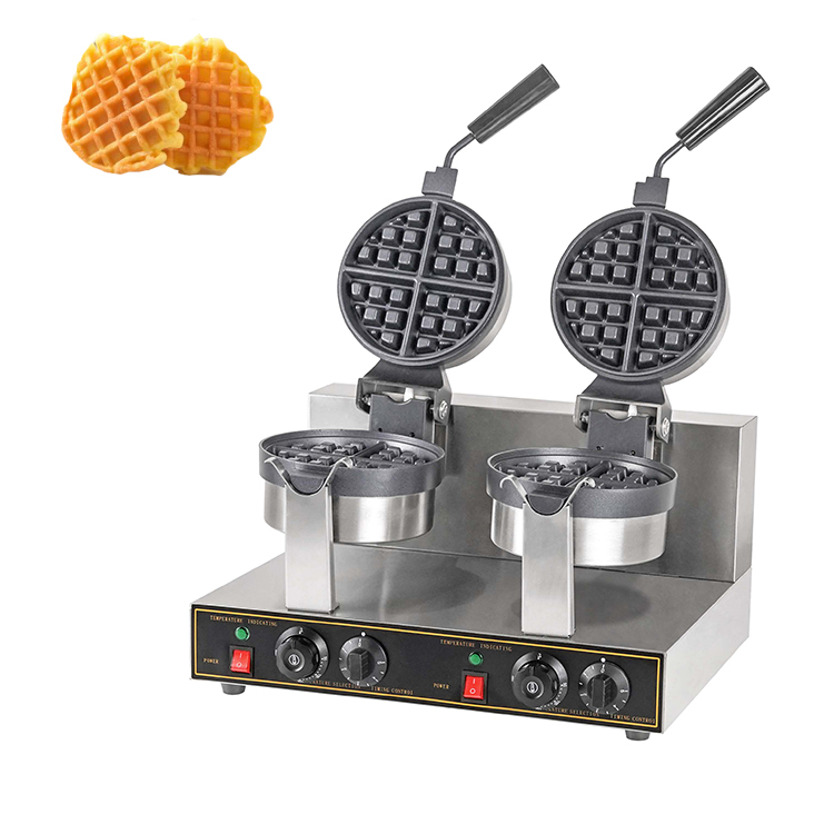 Double Electric Mini Belgian W - Mini Waffle Maker Machine review and price