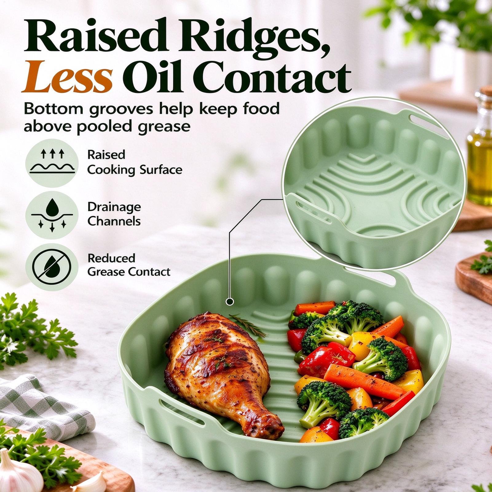 Air Fryer Silicone Liners Pot  - Air Fryer Silicone Pot Liner review and price